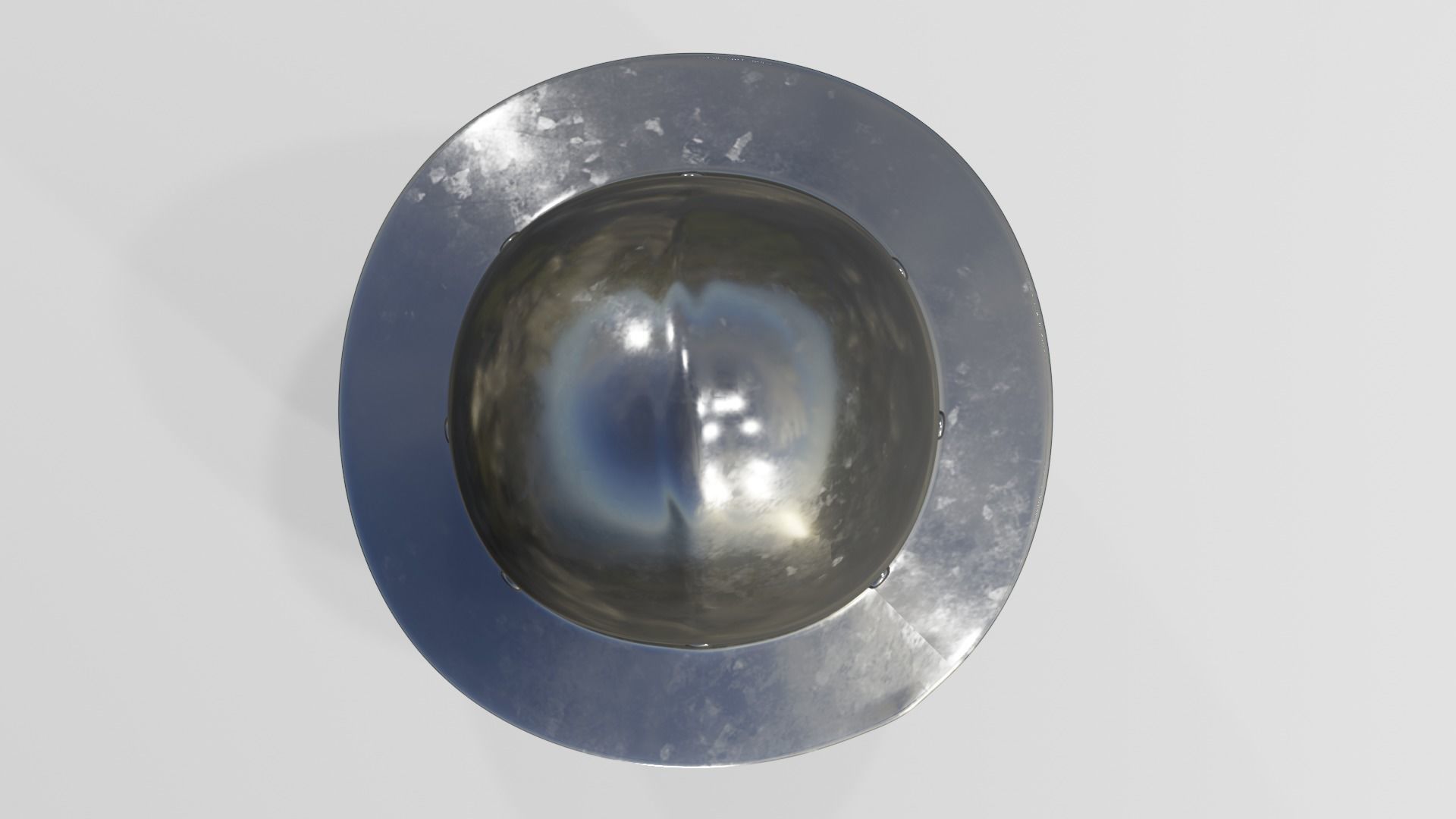 15th century kettle helmet Free low-poly 3D model_5