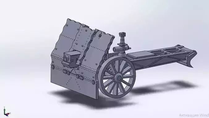75 mm le IG 18 German light howitzer