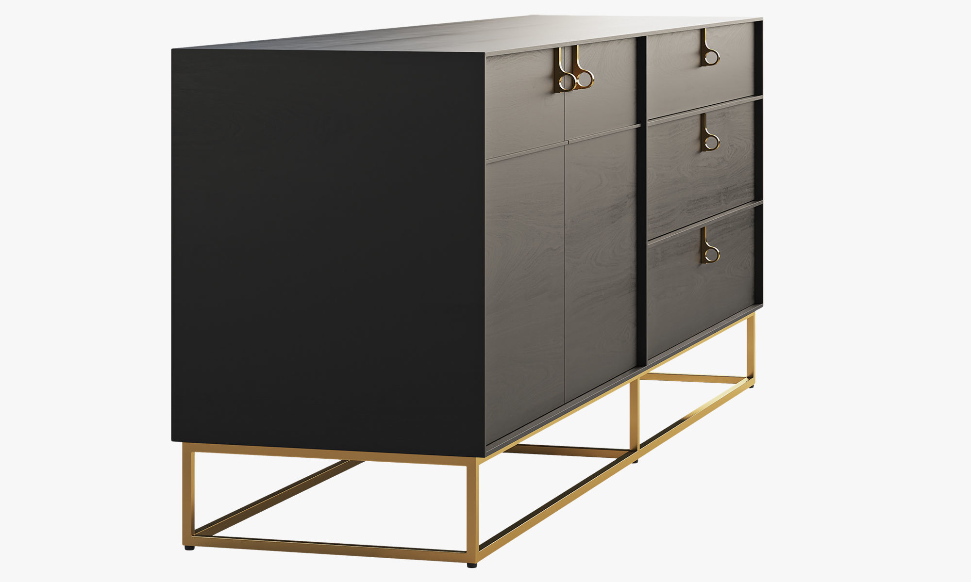 Joybird Soho Console Cabinet 3D model_5