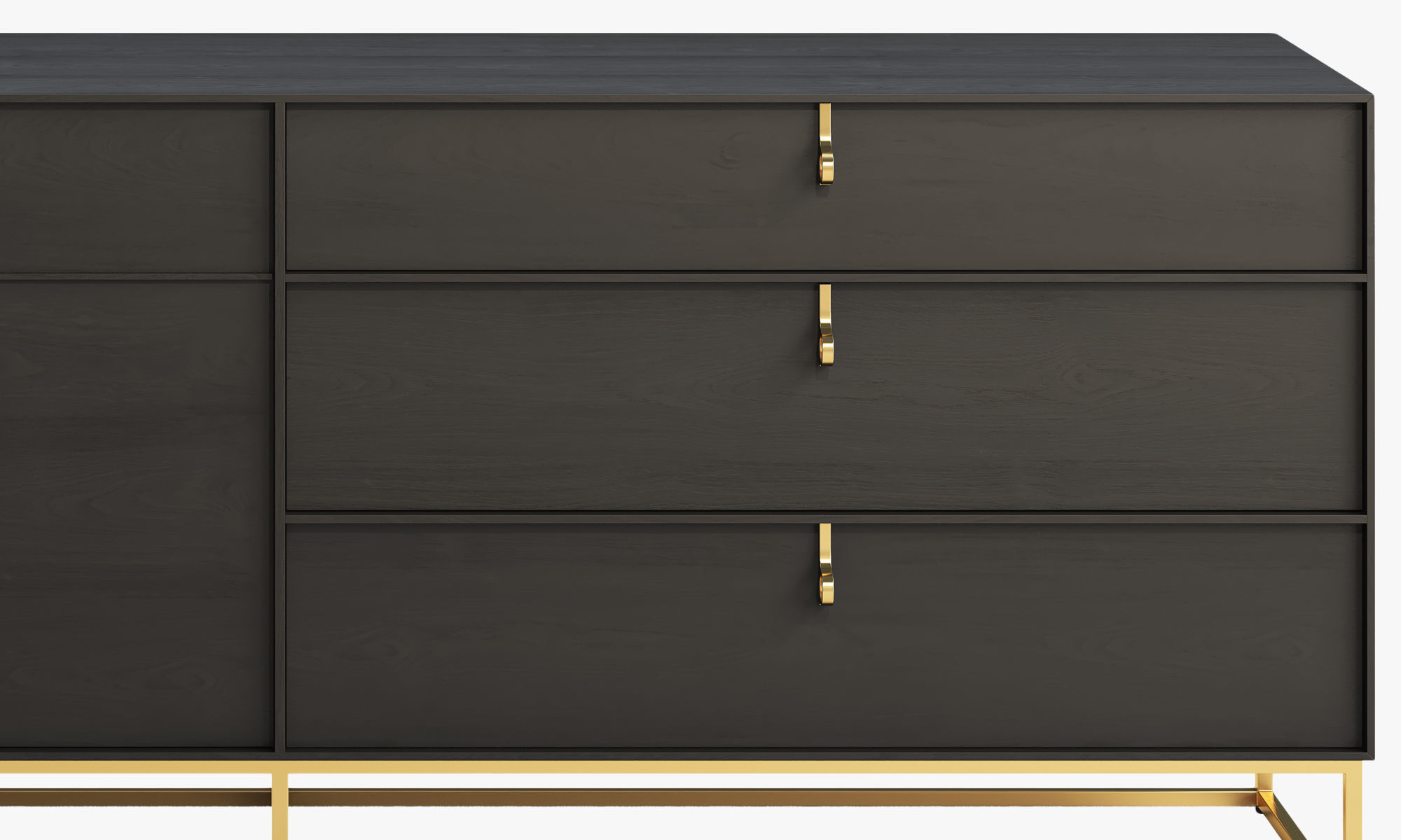 Joybird Soho Console Cabinet 3D model_2