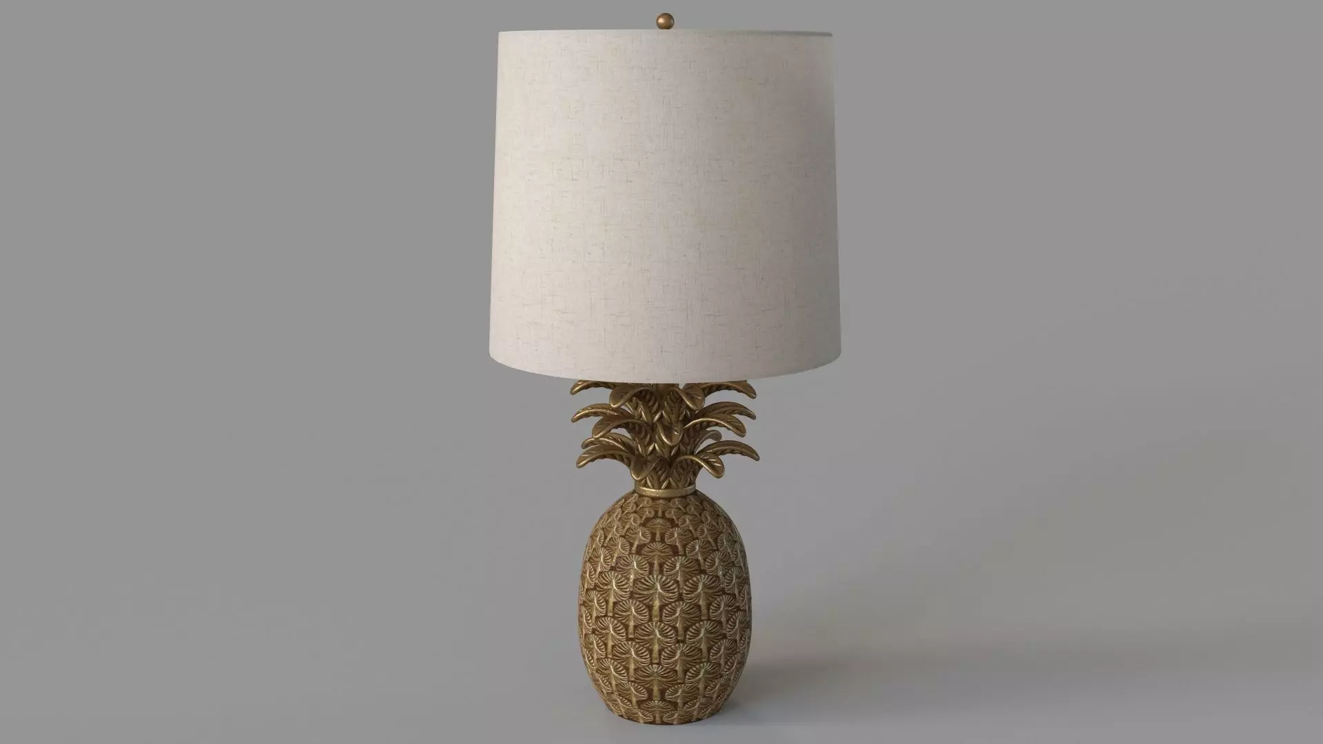Pineapple Table Lamp 3D model_0