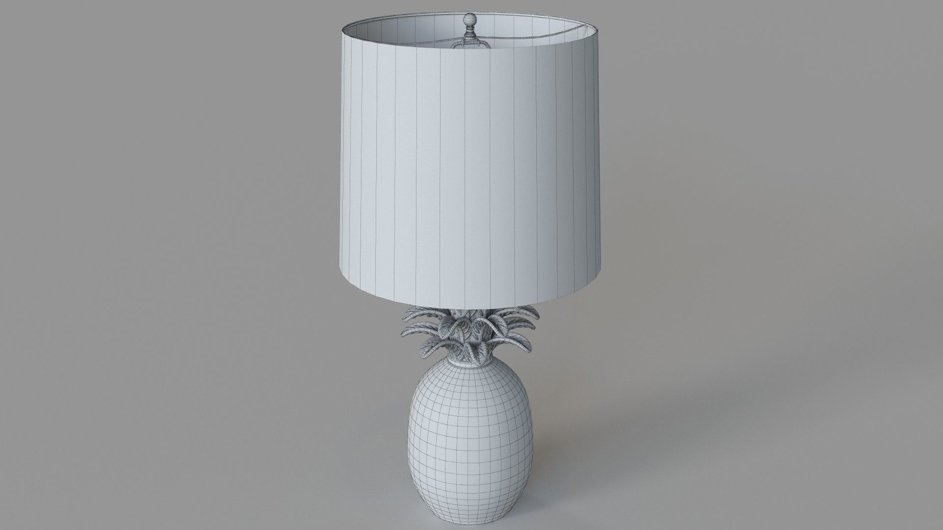 Pineapple Table Lamp 3D model_5