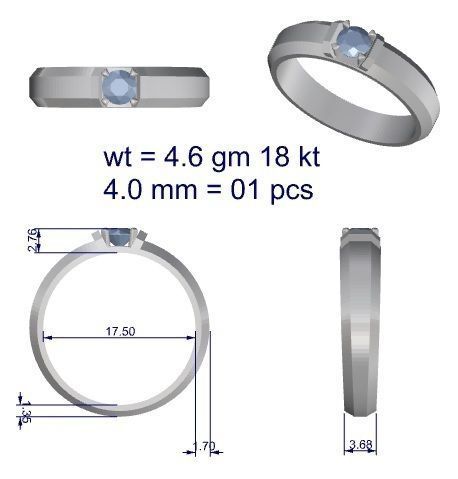 Ring - 40 3D print model_9