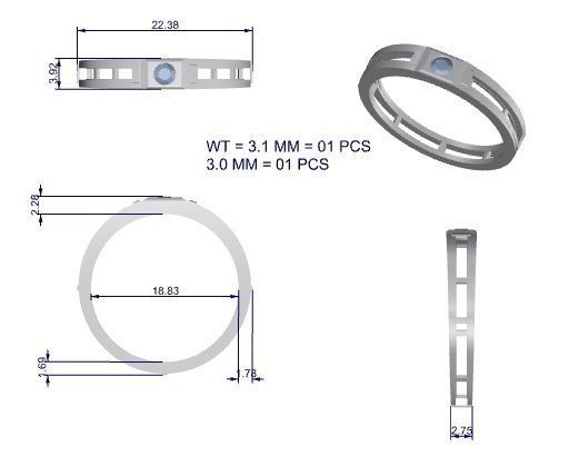 Ring - 7 24 3D print model_3