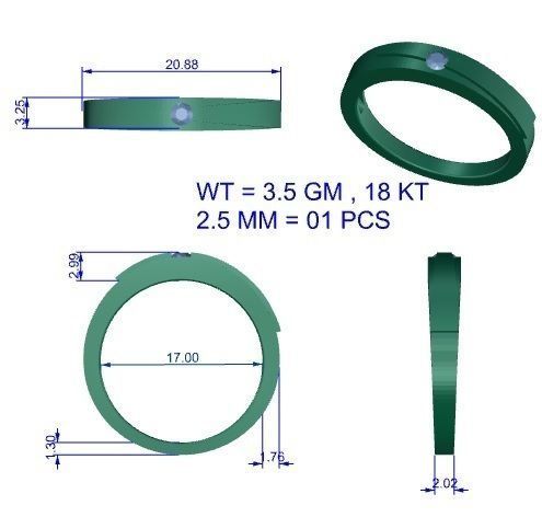 Ring - 258 3D print model_5