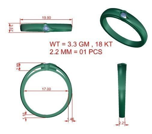 Ring - 255 3D print model_5