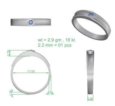 Ring - 240 3D print model_5