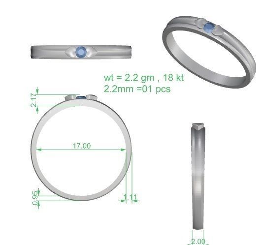 Ring - 239 3D print model_5