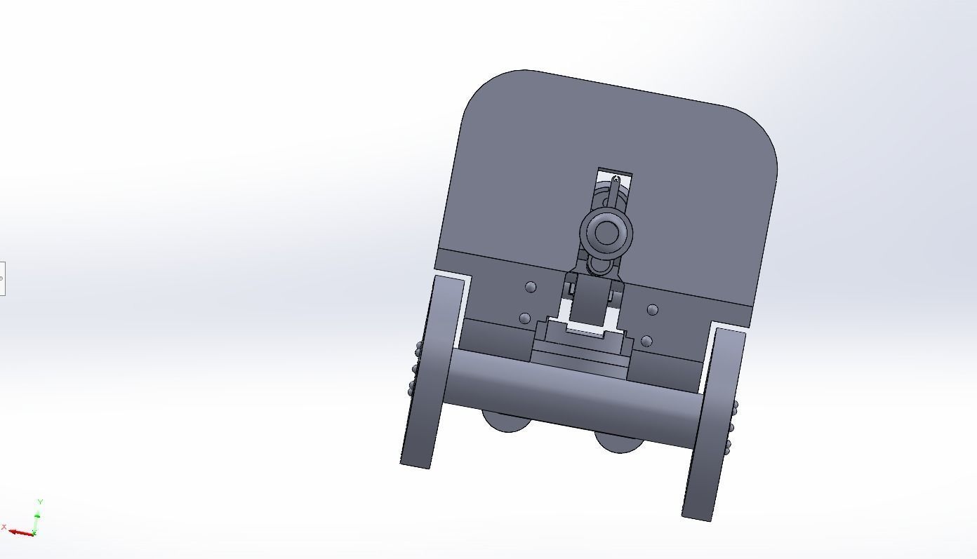 DSHK heavy machine gun 3D print model_3