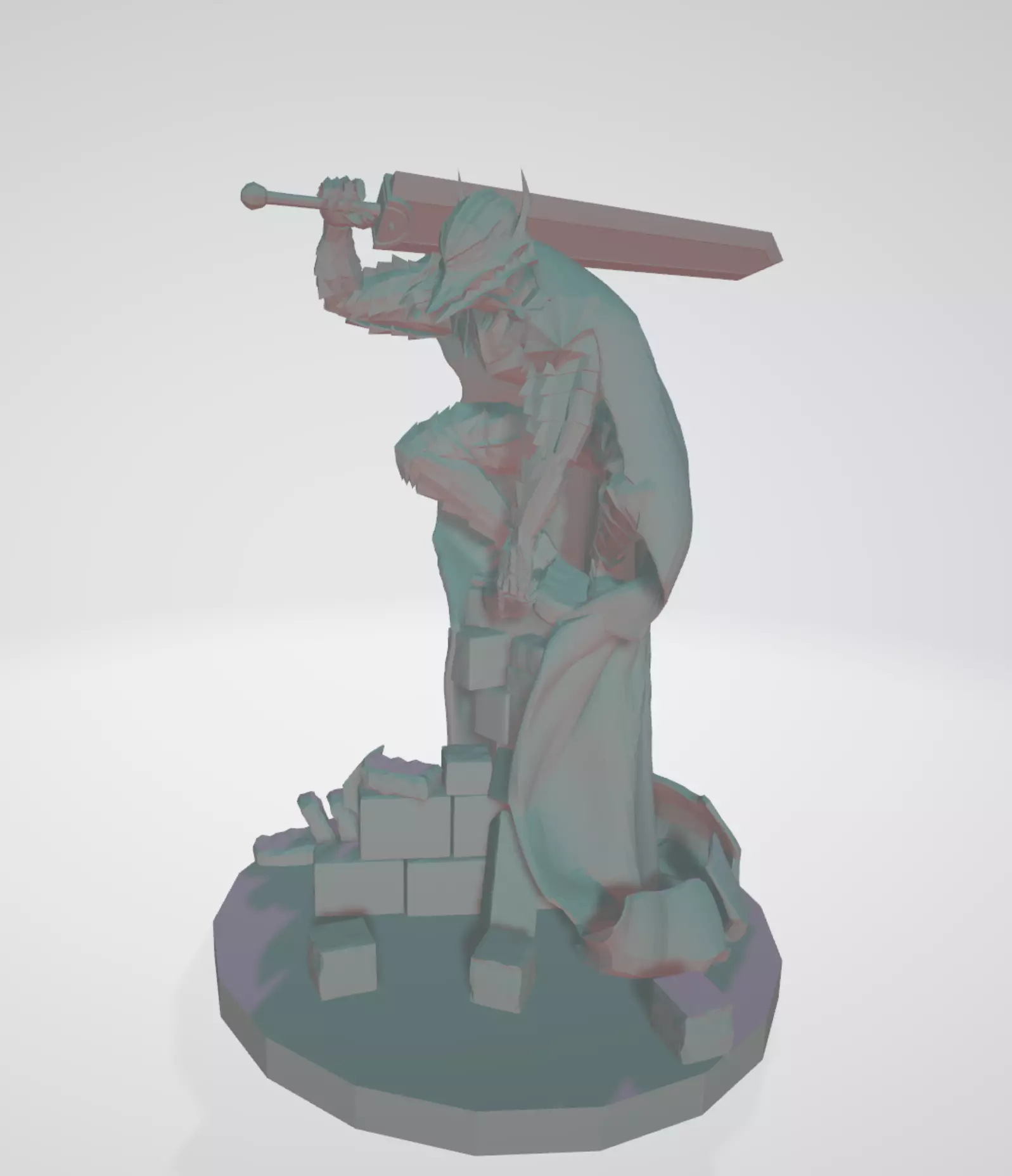 GUTS form berserk  3D model_0