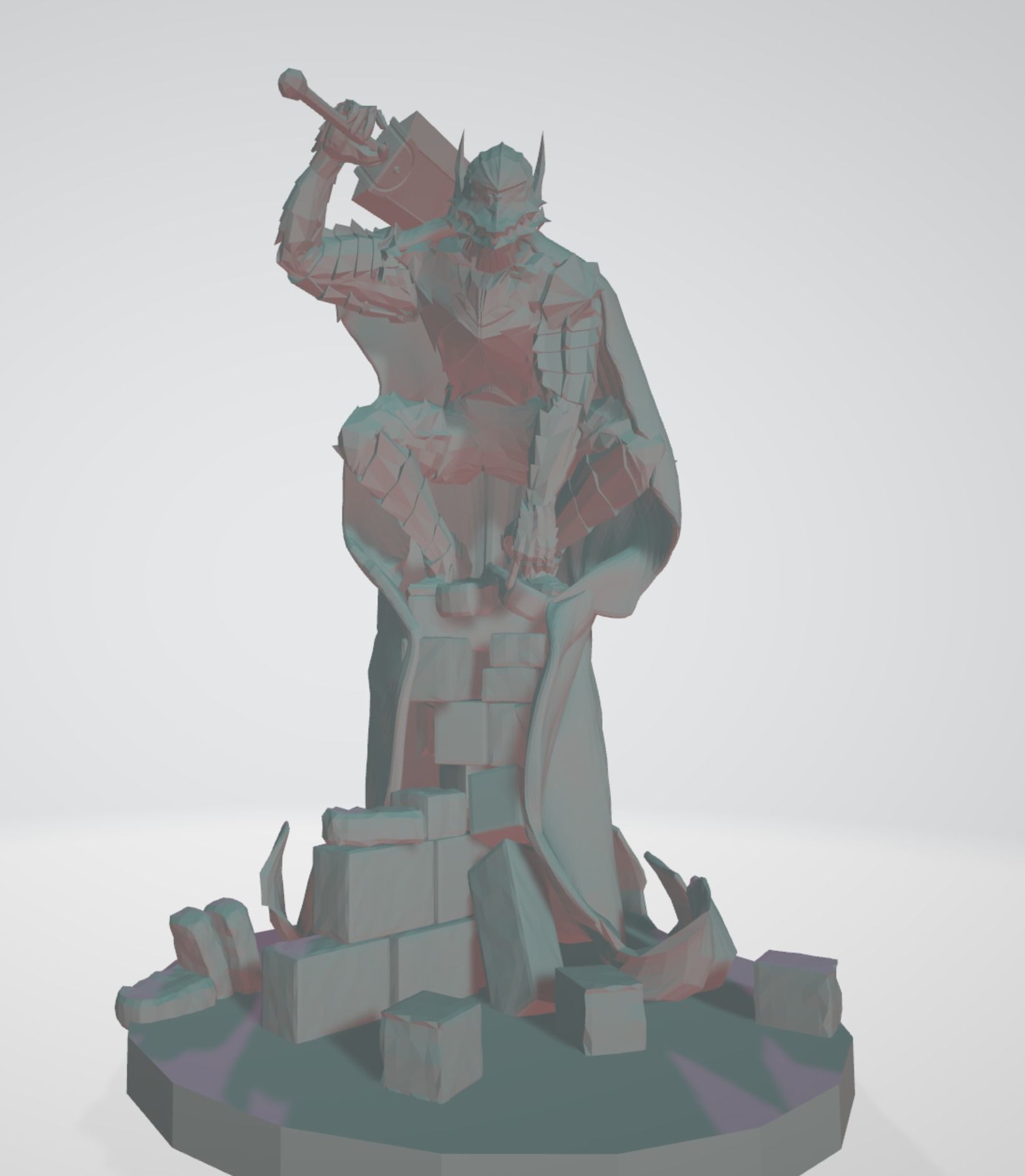 GUTS form berserk  3D model_4