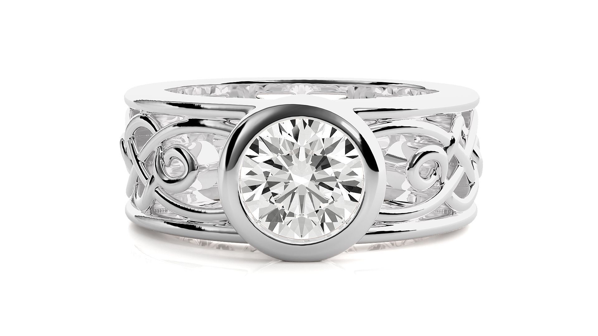 Ring - 504 3D print model_3