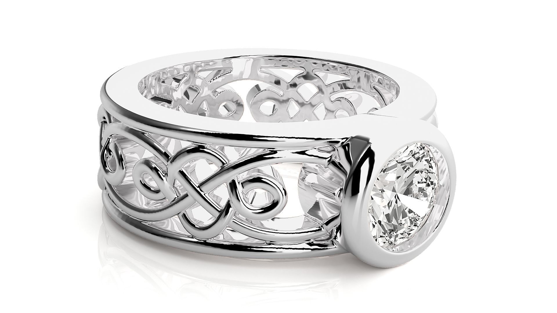 Ring - 504 3D print model_4