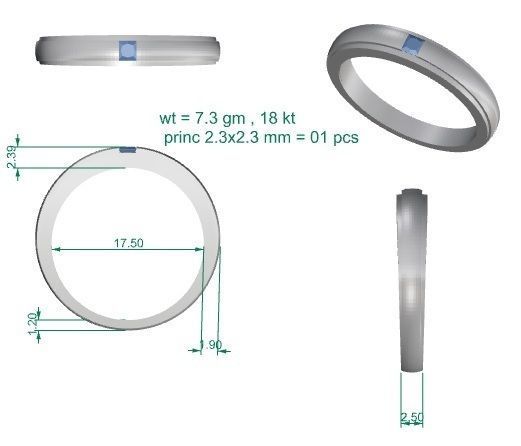 Ring - 111 3D print model_5