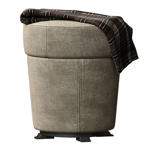 POUF GIORGETTI SAPHIR 3D model