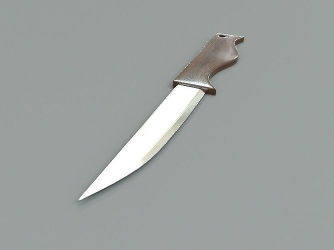 Knife Low-poly 3D model