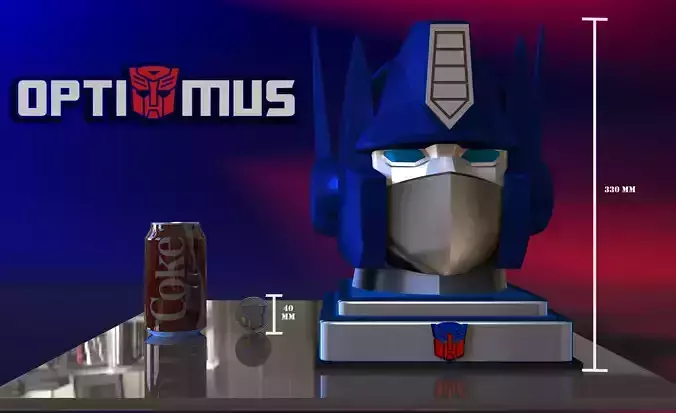 Optimus Prime Piggy Bank  3D print model