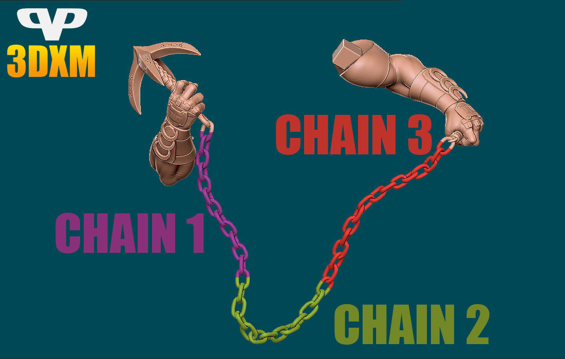 Moon Knight for 3D Printing STL 3D print model_4