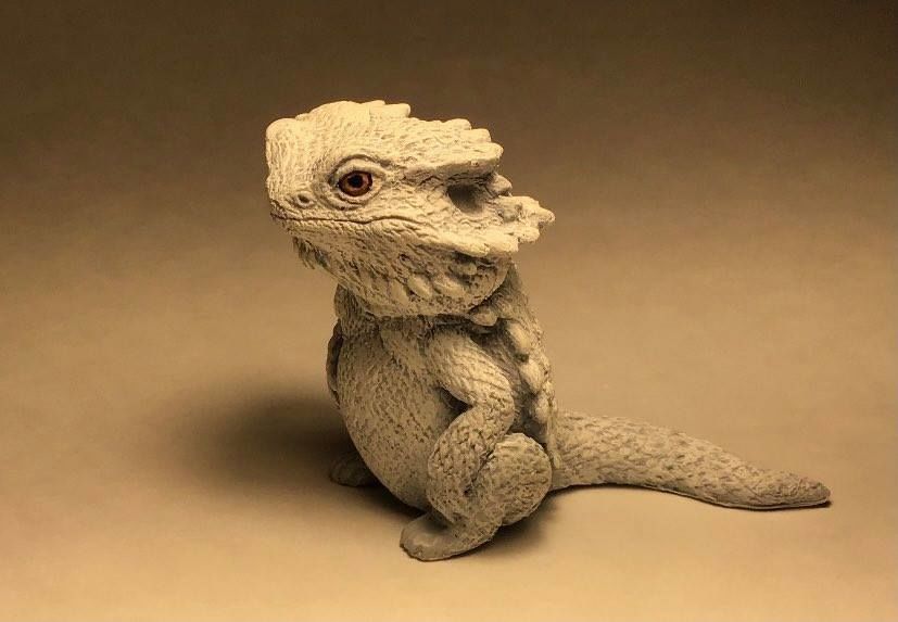 lizard kaiju 3D print model_1