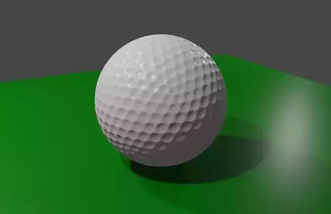 Golf Ball - Bola de Golf 3D model