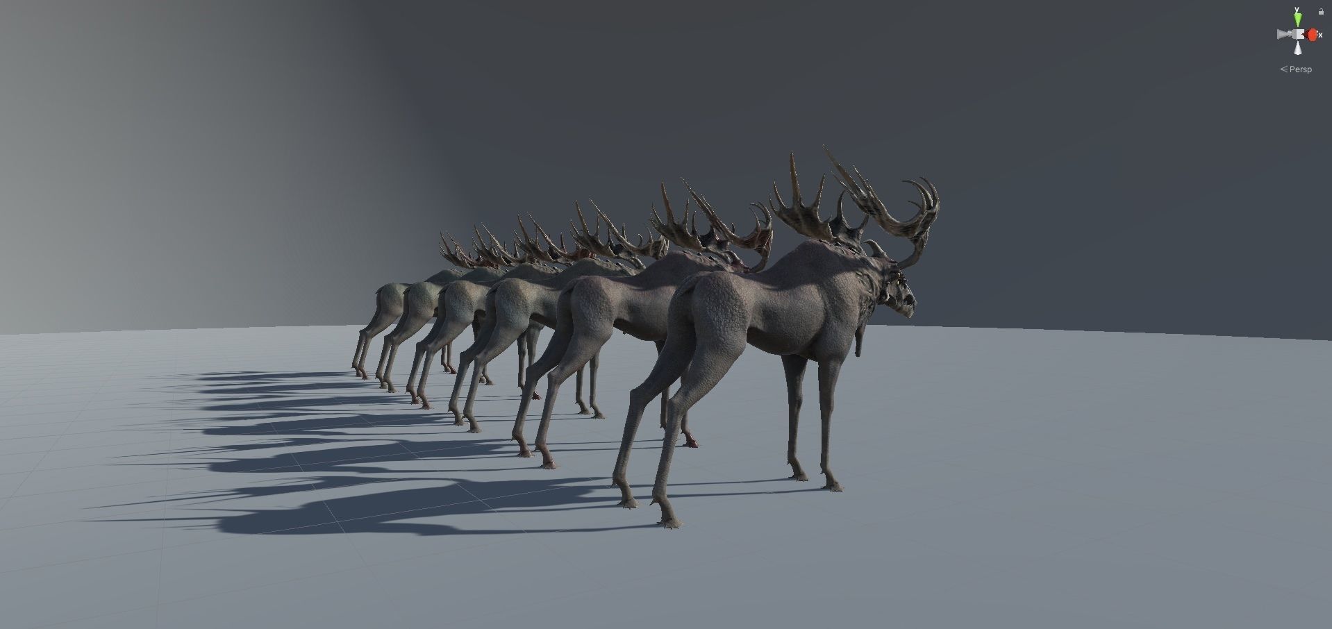 Fantasy Moose Low-poly 3D model_23