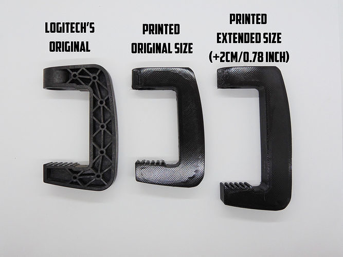 Clamp for Logitech G25 G27 G29 3D print model