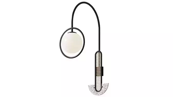 Frame wall lamp by Mambo Unlimited Ideas