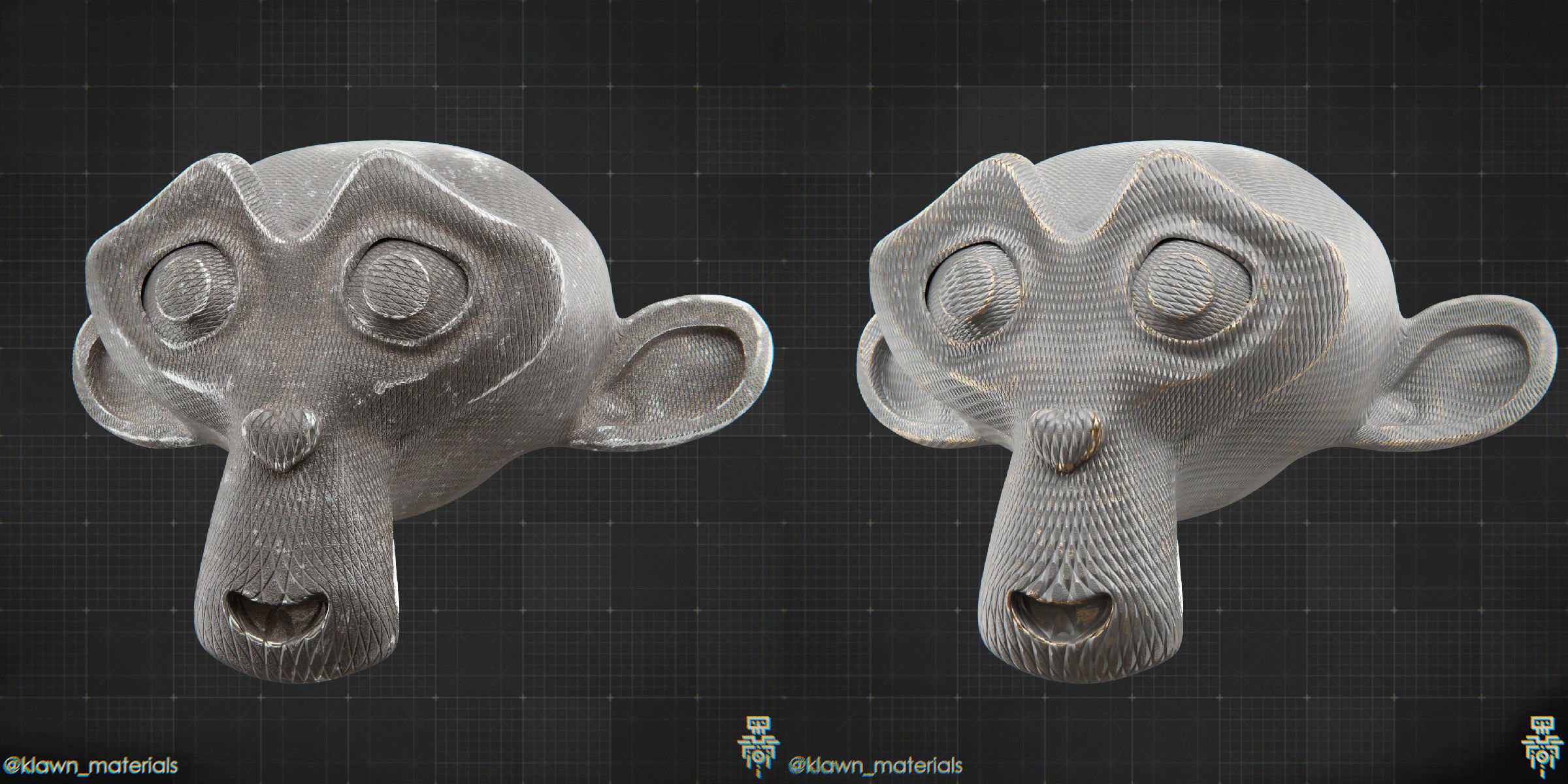 Procedural Gun Material for Blender 3D model_5