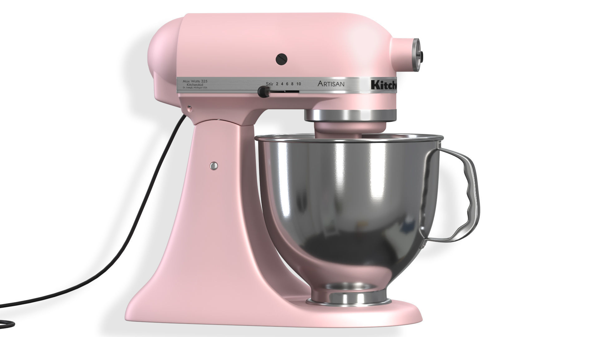 KitchenAid Mixer 3D model_7