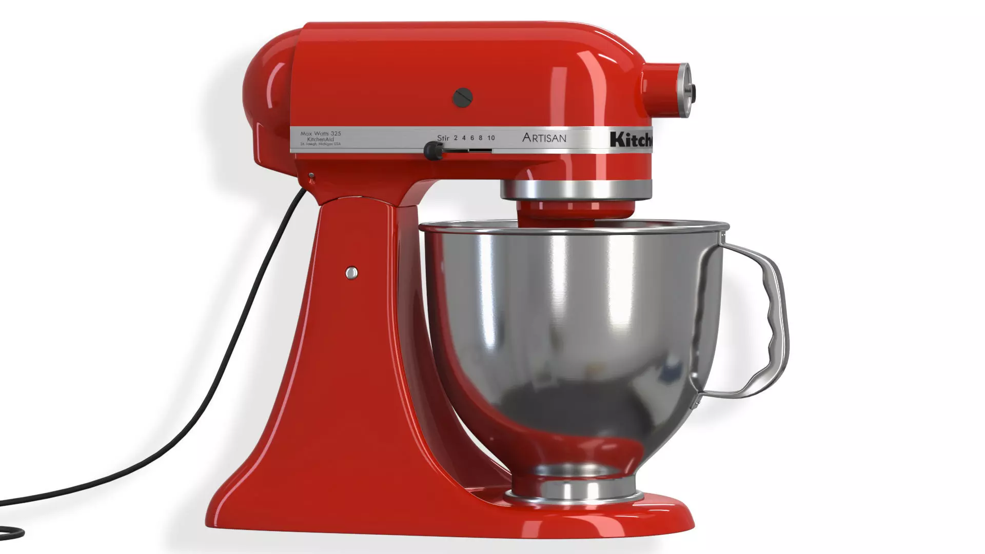 KitchenAid Mixer 3D model_0