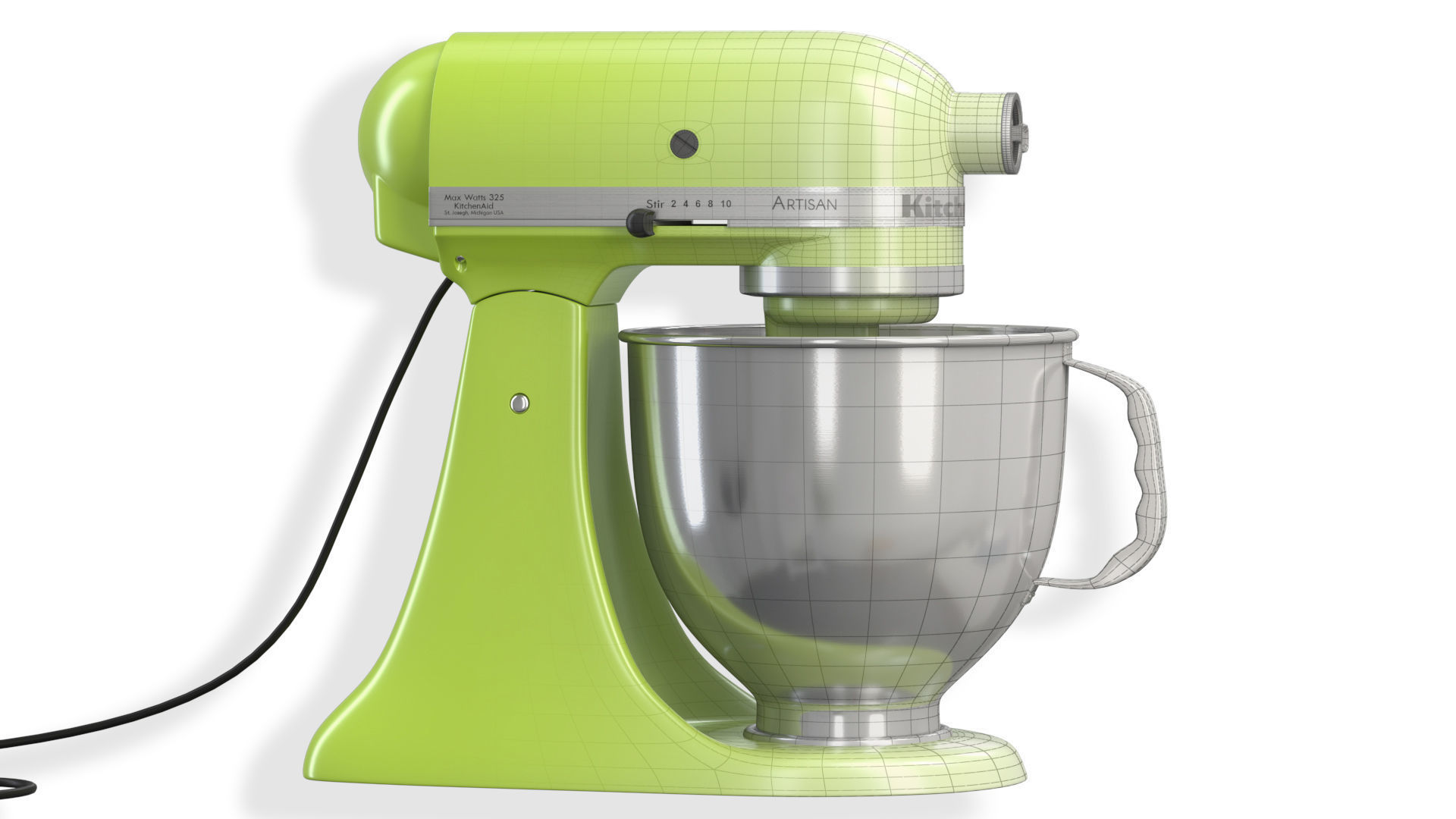 KitchenAid Mixer 3D model_3