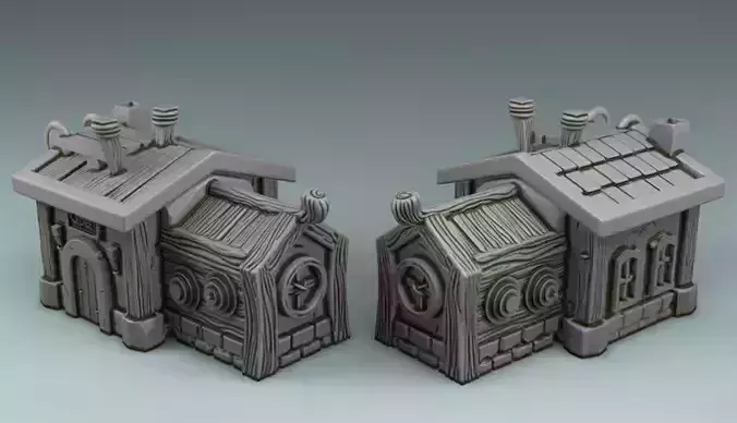 Barracks for training swordsmen