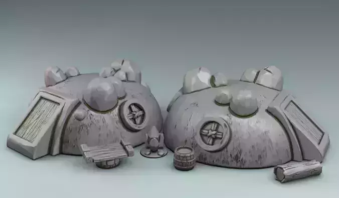 Cellar set of miniatures for warhammer game