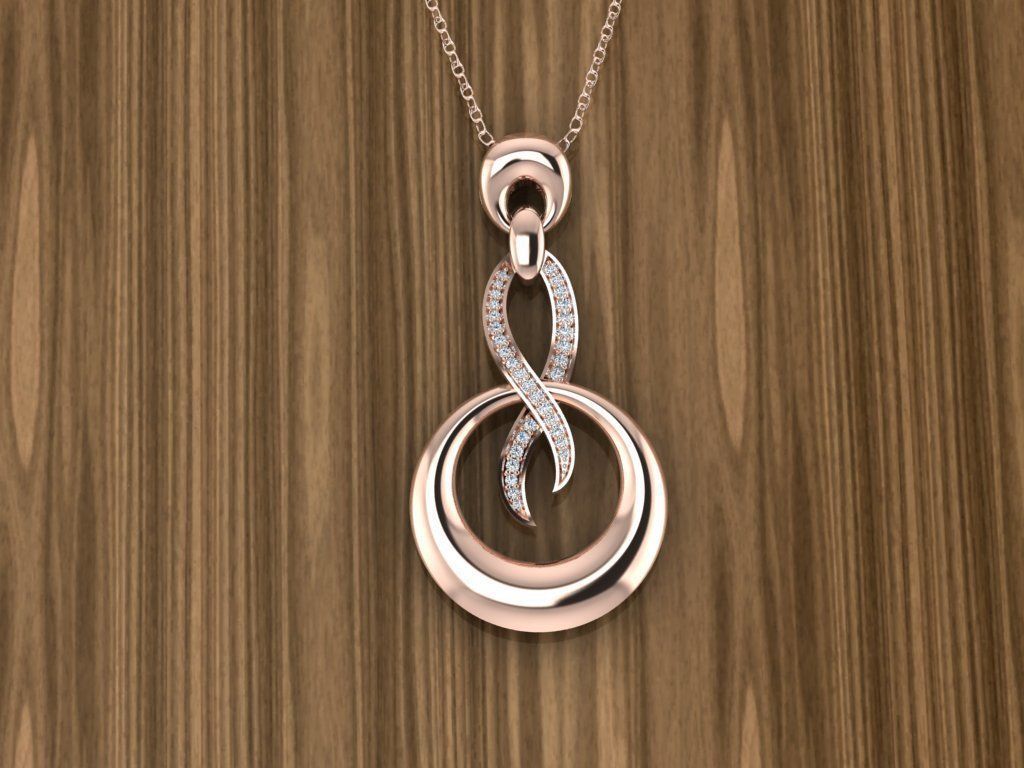 Jewelry Pendant 3D print model_3