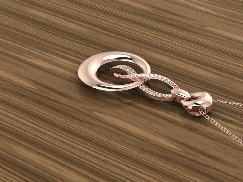 Jewelry Pendant 3D print model_5