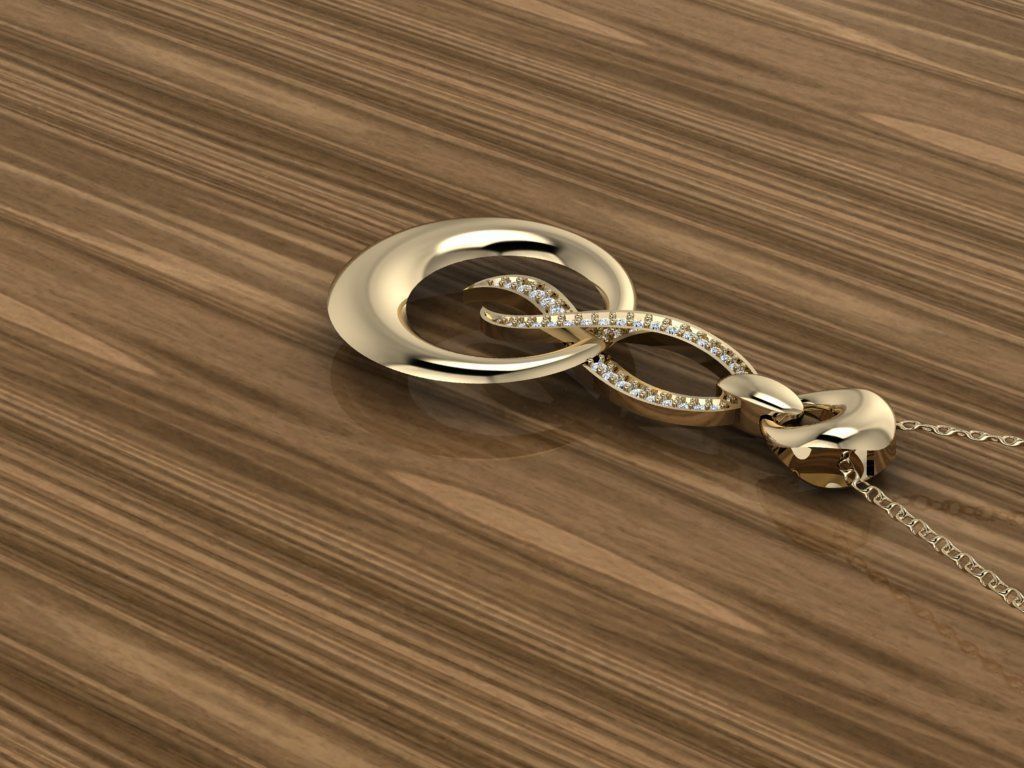 Jewelry Pendant 3D print model_11