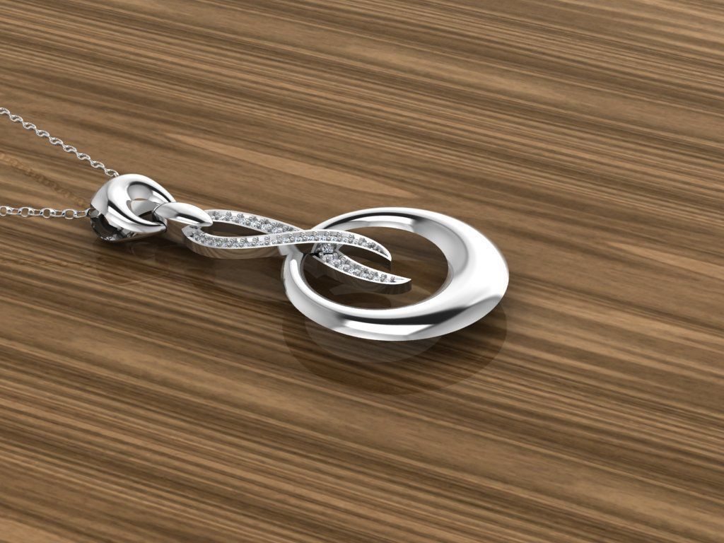 Jewelry Pendant 3D print model_8