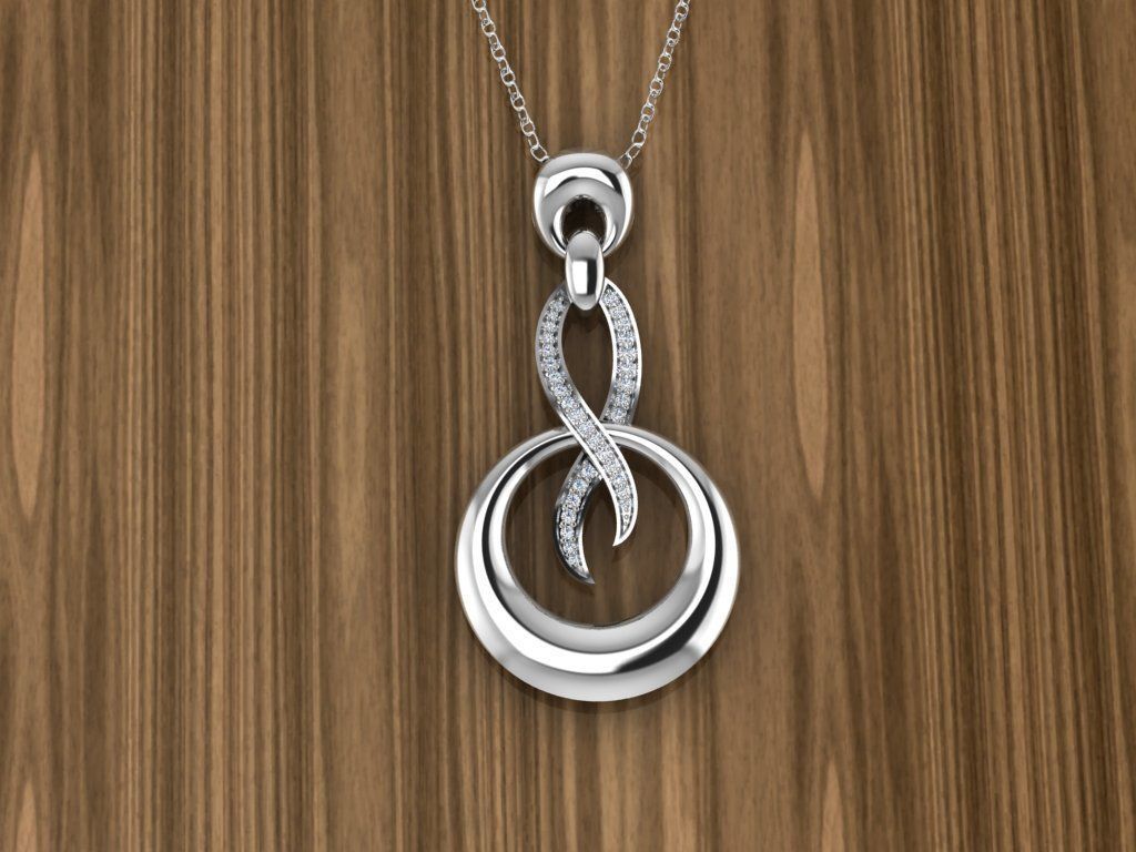 Jewelry Pendant 3D print model_7