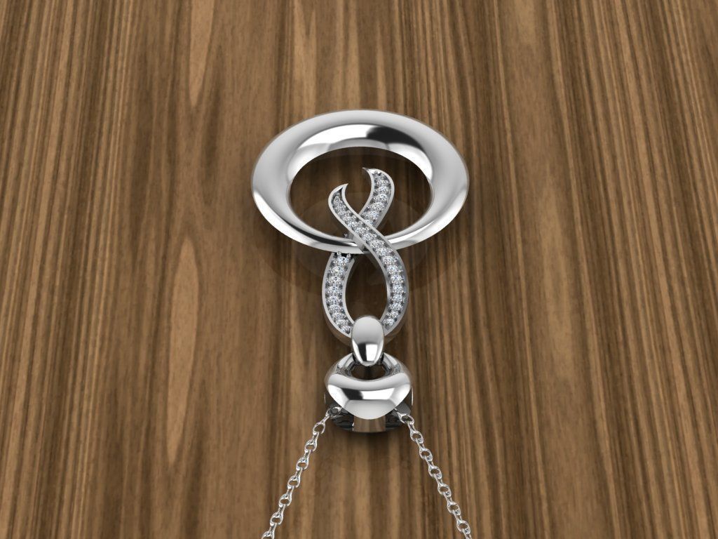 Jewelry Pendant 3D print model_10