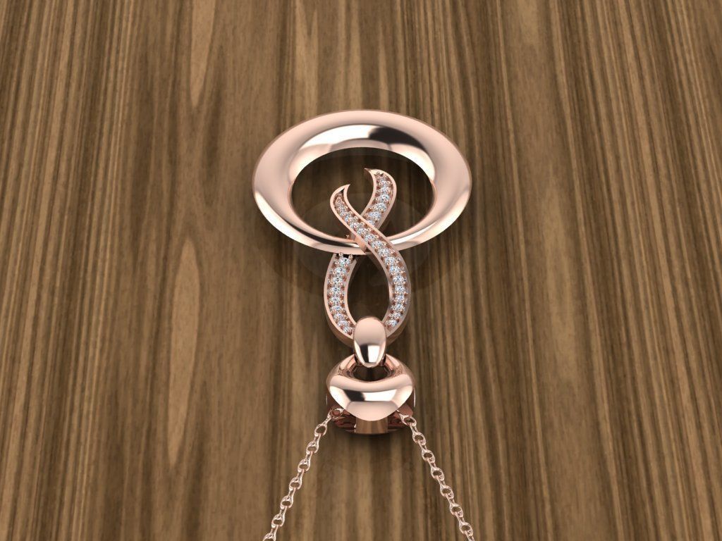 Jewelry Pendant 3D print model_6