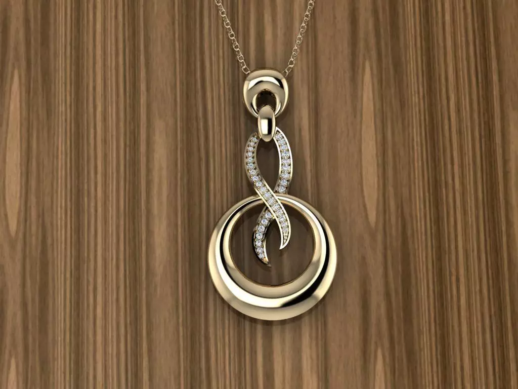 Jewelry Pendant 3D print model_0