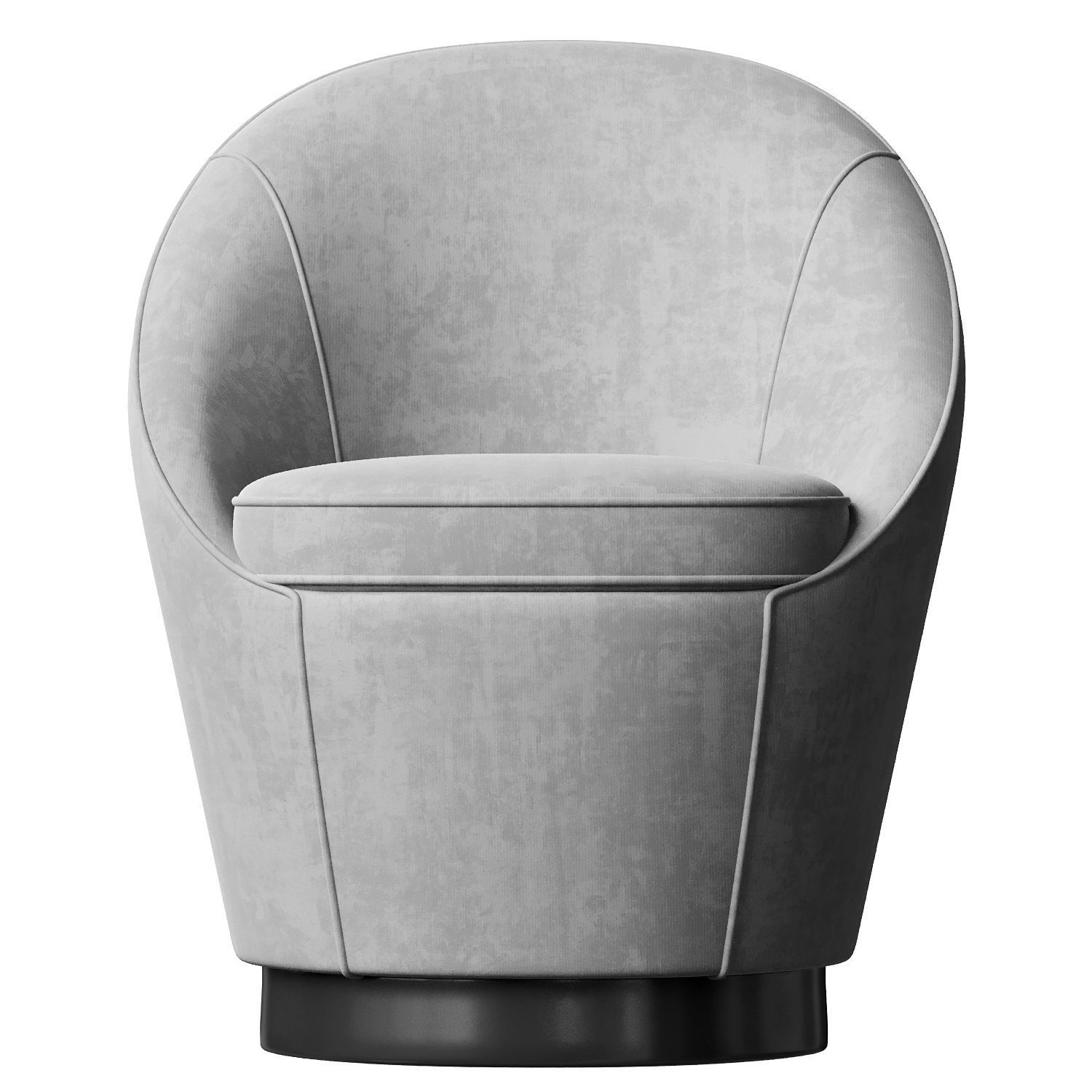 Armchair Curve Donghia 3D model_2