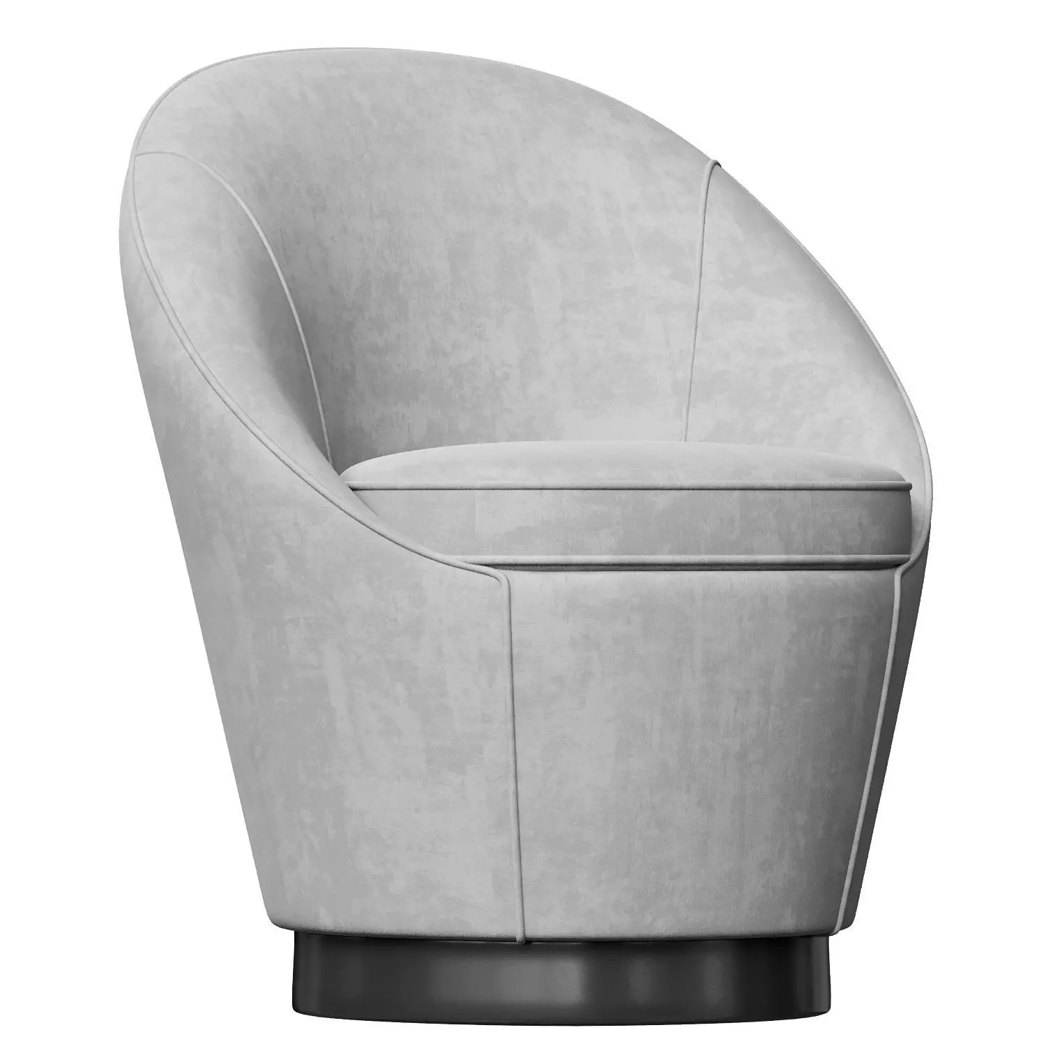 Armchair Curve Donghia 3D model_0