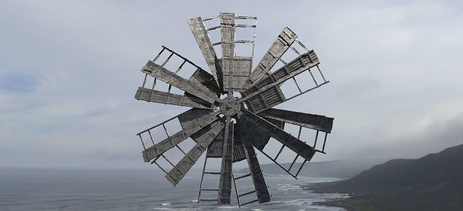 windmill Top 2 3D 3D model