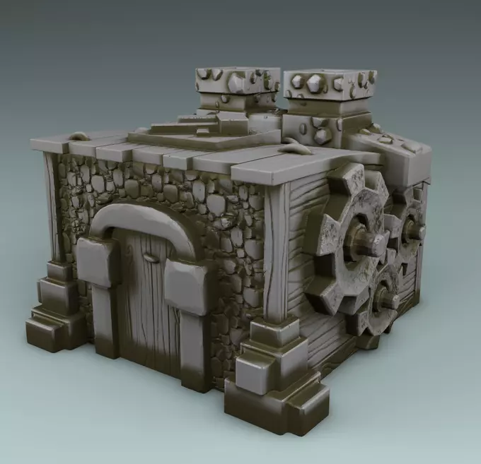 City Hall 3D print model_0