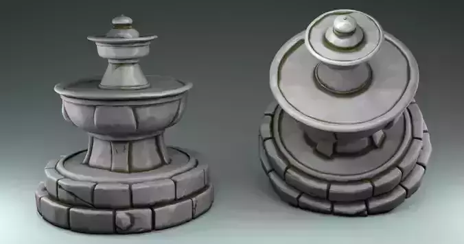 Fountain in game of thrones