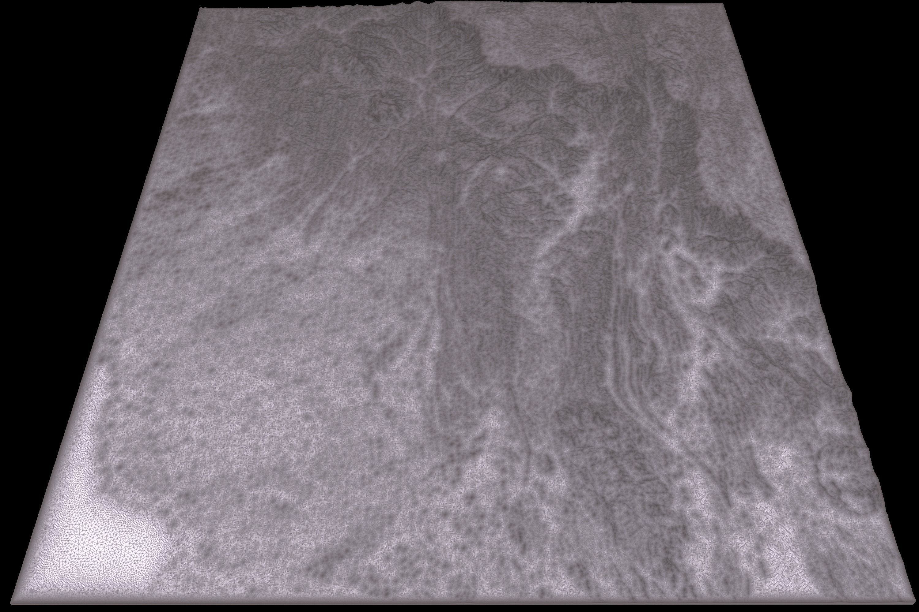 FREE Mecca and the Red Sea coast of Saudi Arabia - tile model Free 3D model_1