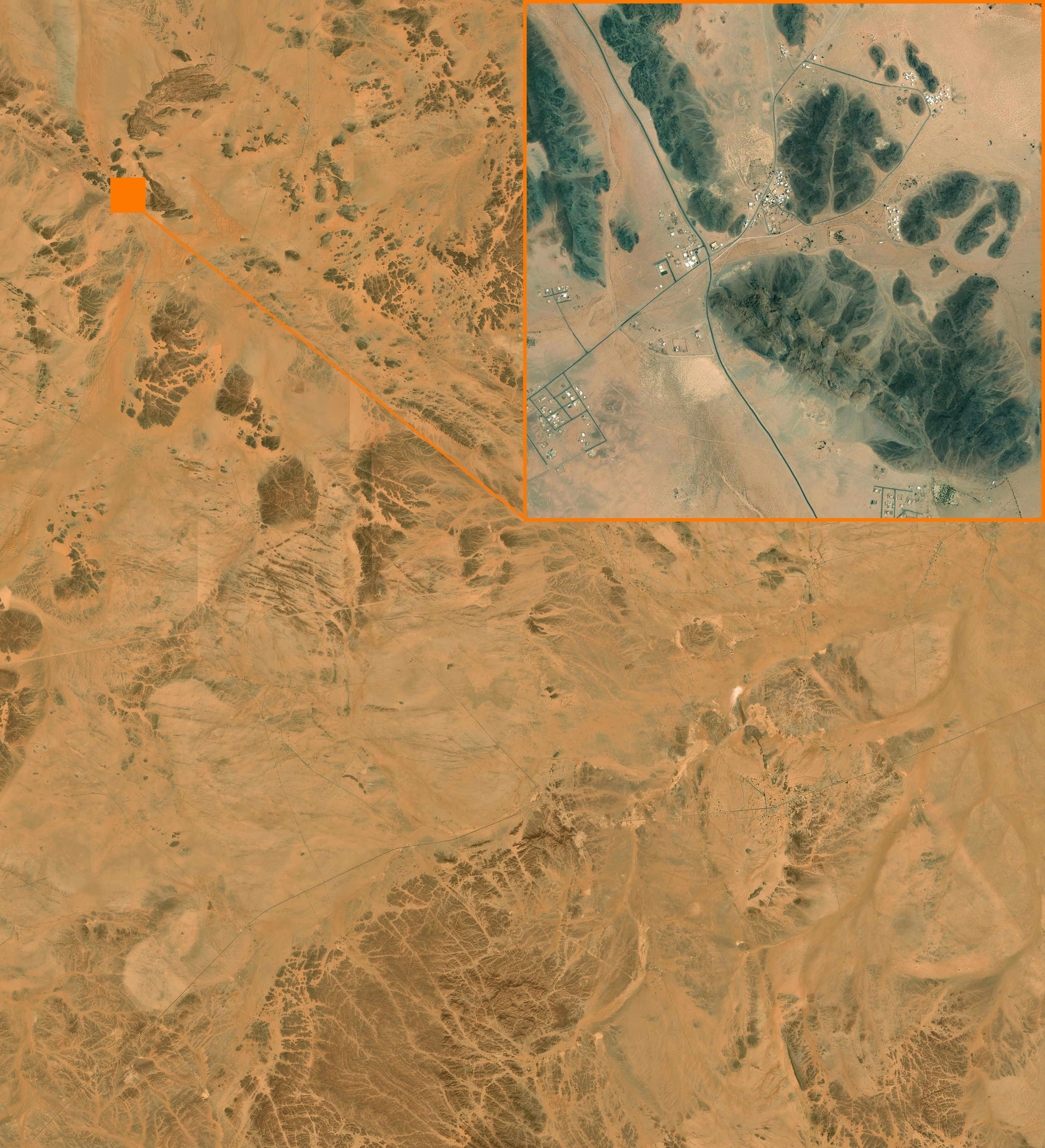 Mecca and the Red Sea coast of Saudi Arabia - tile n24 e43 3D model_3