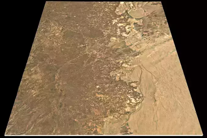 Mecca and the Red Sea coast of Saudi Arabia - tile n22 e40