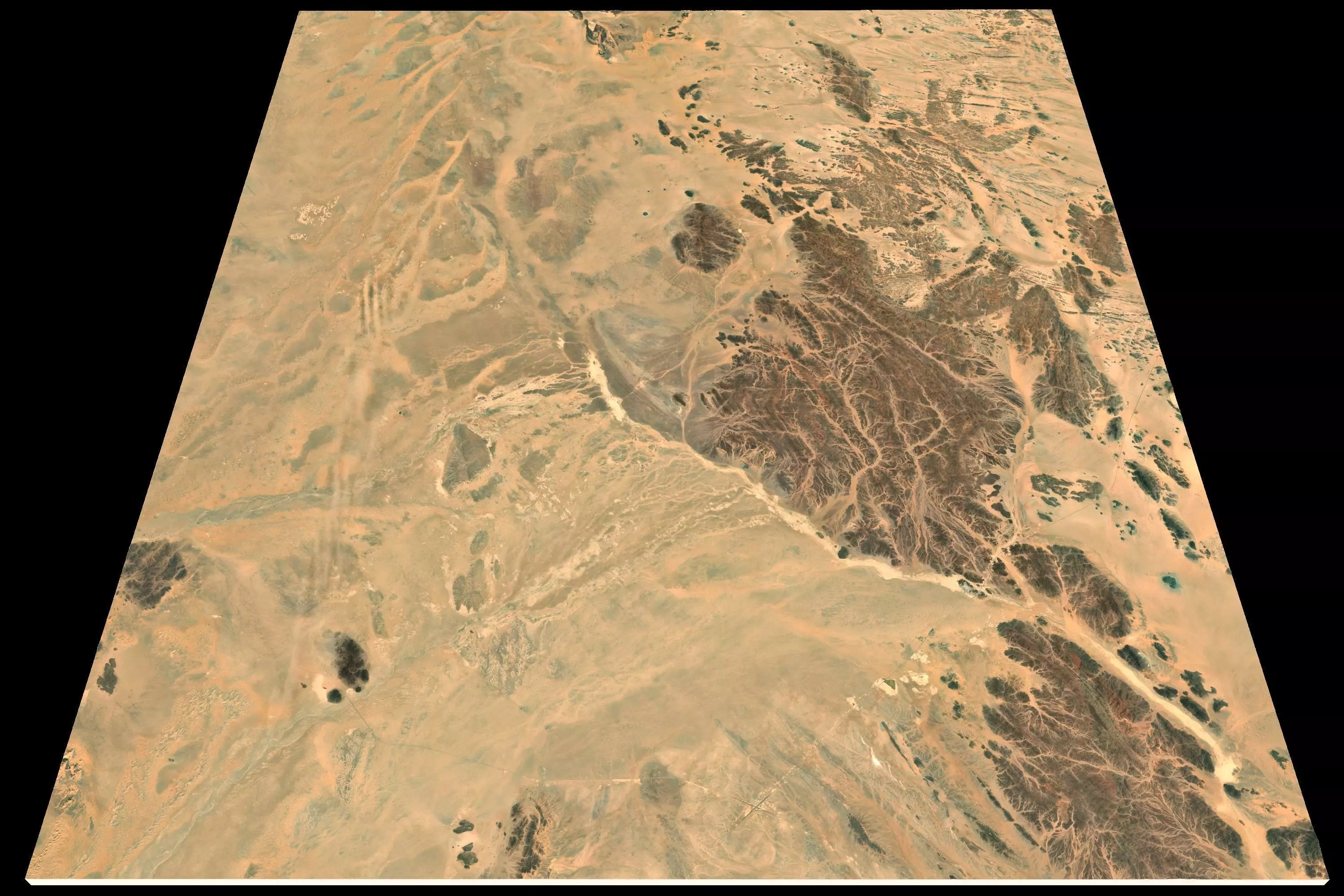 Mecca and the Red Sea coast of Saudi Arabia - tile n21 e43 3D model_0